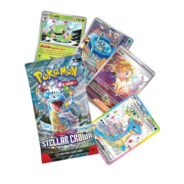 Pokemon Stellar Crown - Booster Box Display