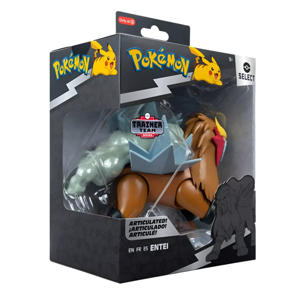 Pokemon Entei Trainer Team Series 7 Action Figure (Target Exclusive)
