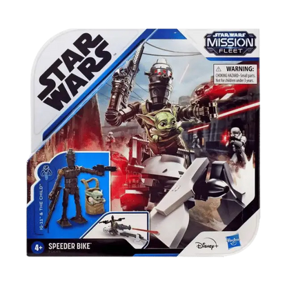 Star Wars Mission Fleet IG-11 & The Child with Speeder Bike Vehicle & Action Figure