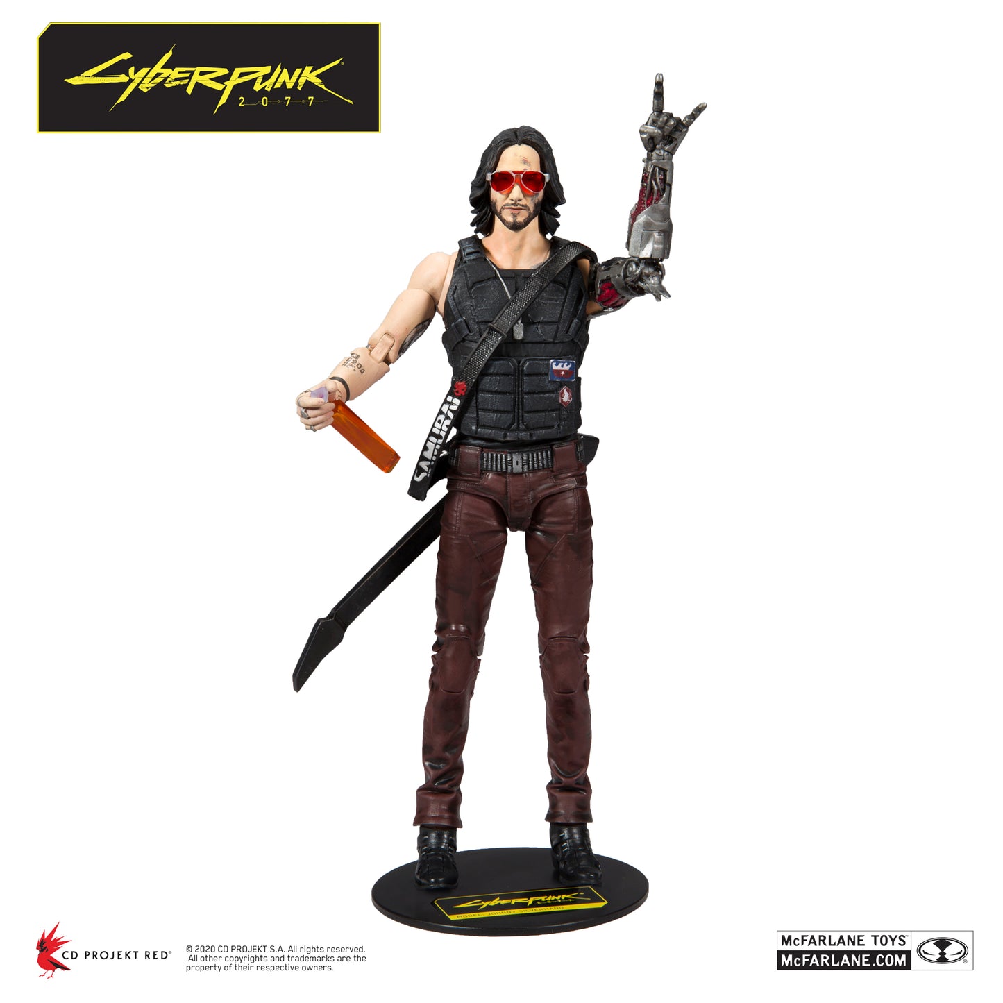 Cyberpunk 2077 Johnny Silverhand Mcfarlane Action Figure