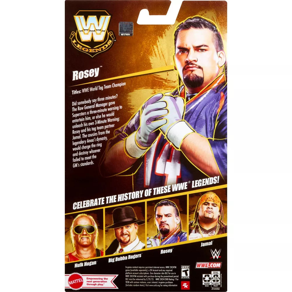 WWE Rosey Legends Elite Collection Series 23 Action Figure