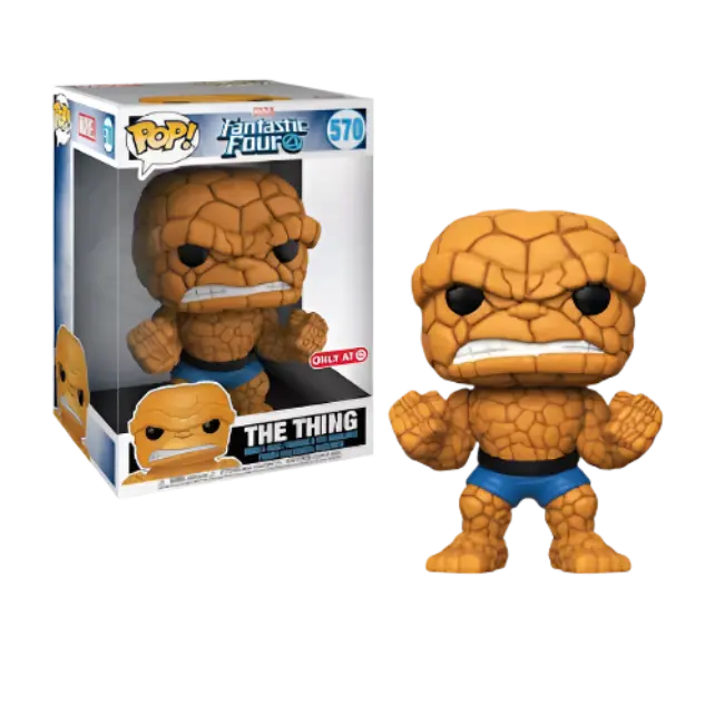 Funko Pop! Marvel: Fantastic Four - The Thing 10 inch #570