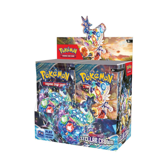 Pokemon Stellar Crown - Booster Box Display