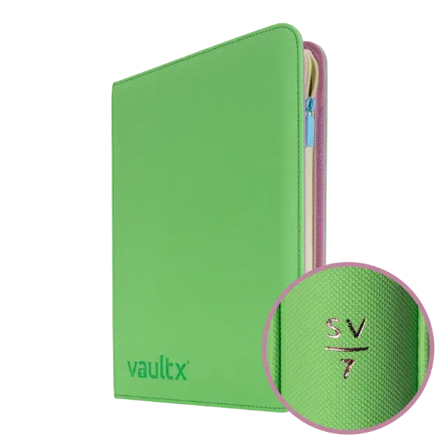 Vault X Zip Binder SV7 First Edition 12-Pocket