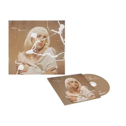 Billie Eilish Happier Than Ever Painted Insert CD