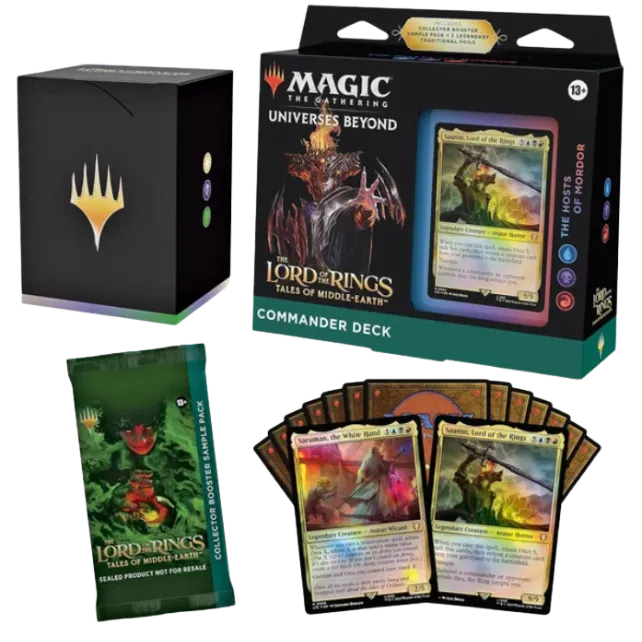 Magic: The Gathering The Lord of the Rings Commander Bundle –The Hosts of Mordor