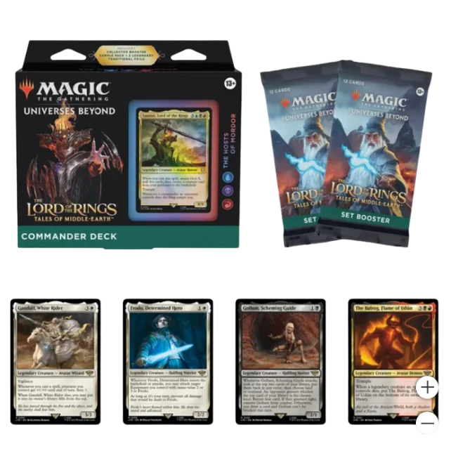 Magic: The Gathering The Lord of the Rings Commander Bundle –The Hosts of Mordor