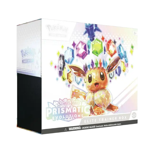 Pokemon Prismatic Evolutions Elite Trainer Box