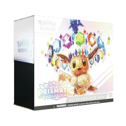 Pokemon Prismatic Evolutions Elite Trainer Box