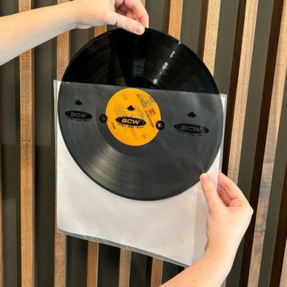 BCW 12-Inch Record Audiophile Inner Sleeves