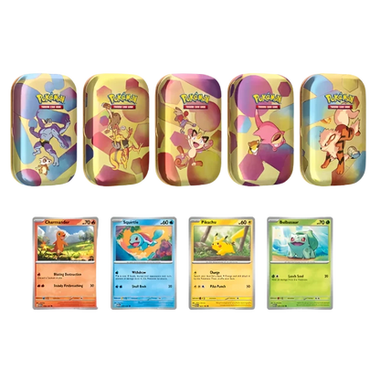 Pokemon Scarlet & Violet 151 Mini Tin 5-pack (Costco Exclusive)