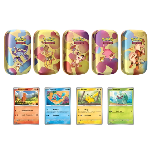 Pokemon Scarlet & Violet 151 Mini Tin 5-pack (Costco Exclusive)