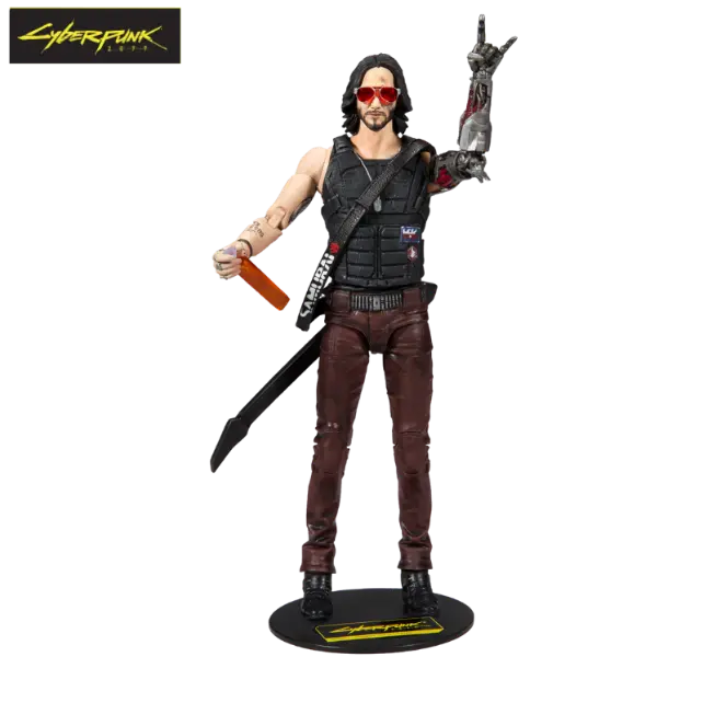 Cyberpunk 2077 Johnny Silverhand Mcfarlane Action Figure