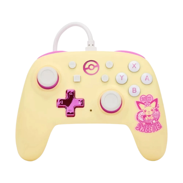 Pokémon: Sweet Friends PowerA Nano Wired Controller with Protection Case and Comfort Grips